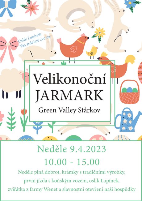 Velikonoční jarmark - Green Valley Stárkov