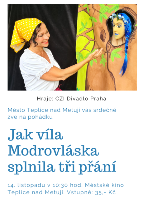 Divadlo: Jak víla Modrovláska splnila tři přání