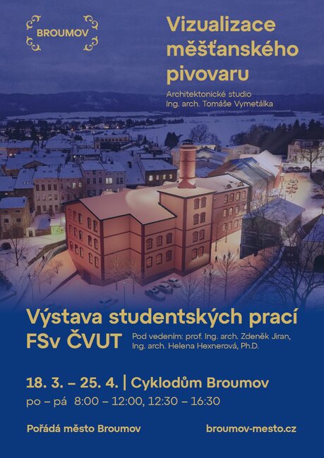 Výstava: Vizualizace měšťanského pivovaru