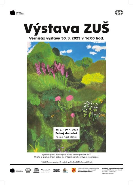 Výstava ZUŠ Police nad Metují