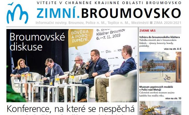 Přípravy turistických novin Zimní.Broumovsko vrcholí