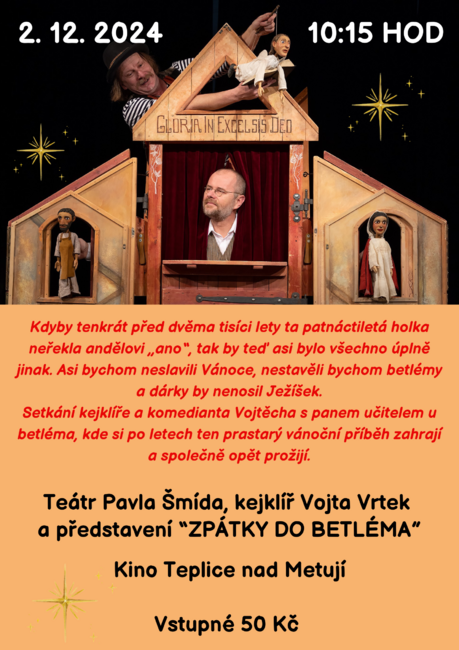 Teátr Pavla Šmída: Zpátky do Betléma